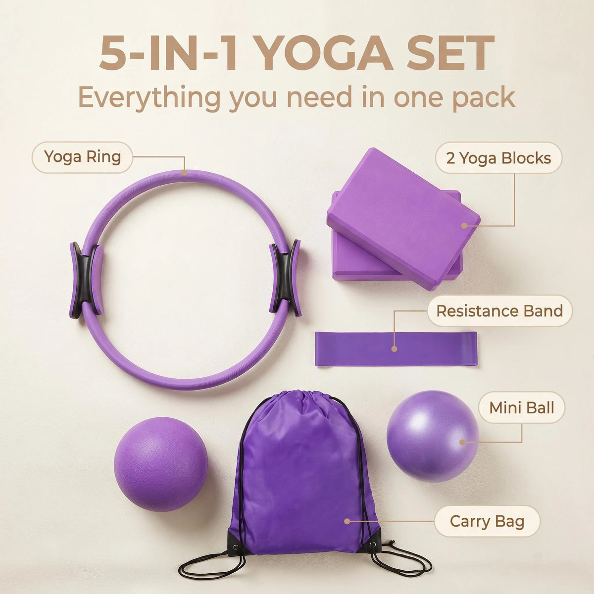 Portable Pilates Yoga Kit