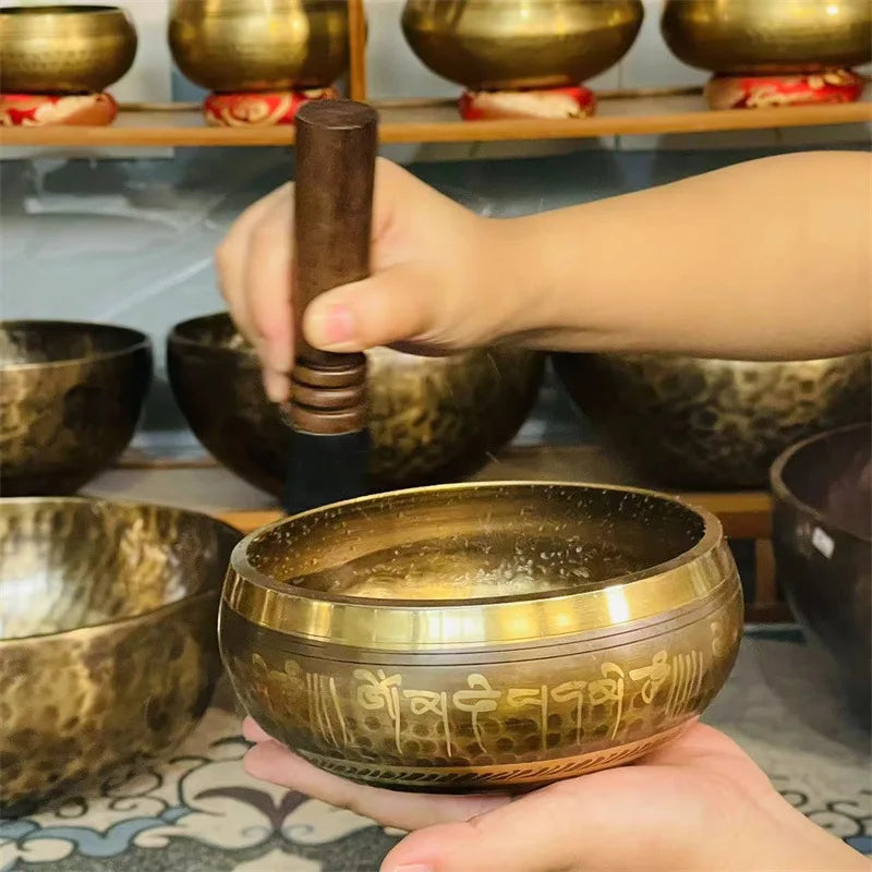 Tibetan Brass Singing Bowl
