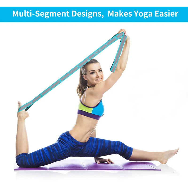 Looped Yoga Stretching Strap