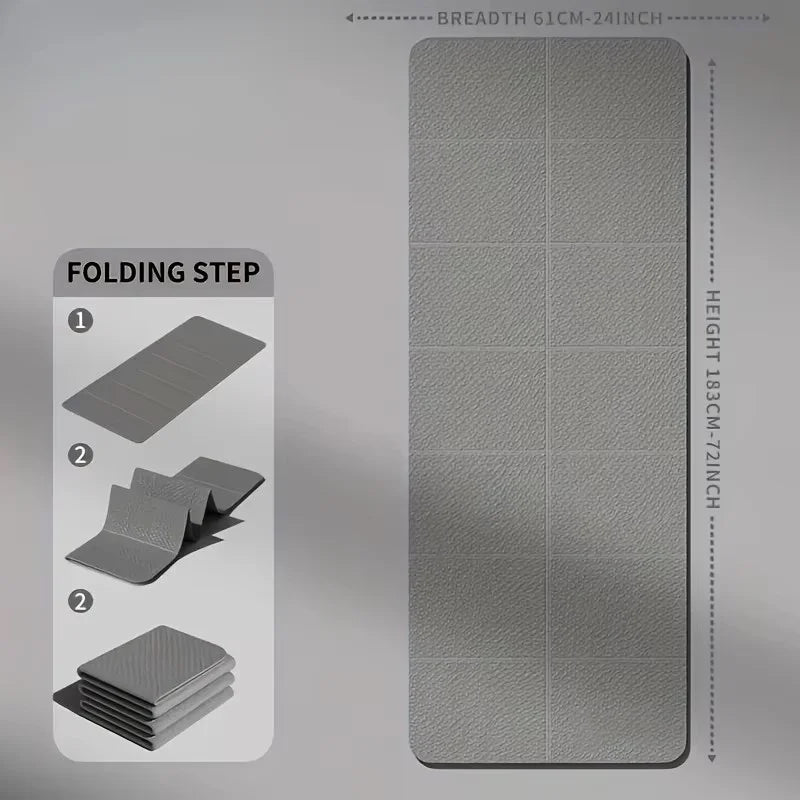 Foldable Non Slip Yoga Mat