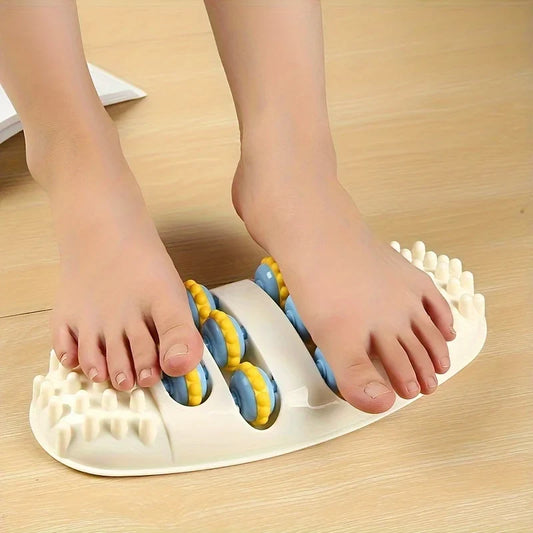 Four-Row Foot Massage Roller