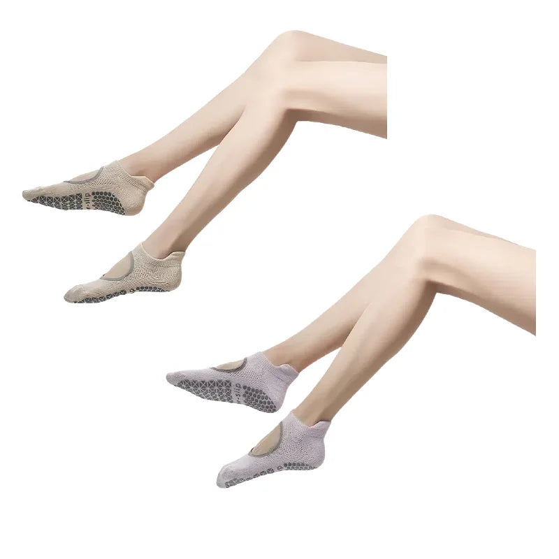 Non Slip Open Toe Yoga Socks