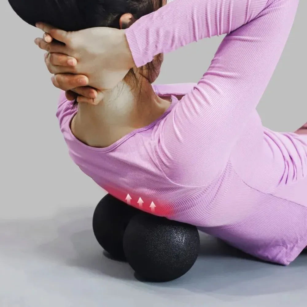 Double Ball Fascia Massage Roller