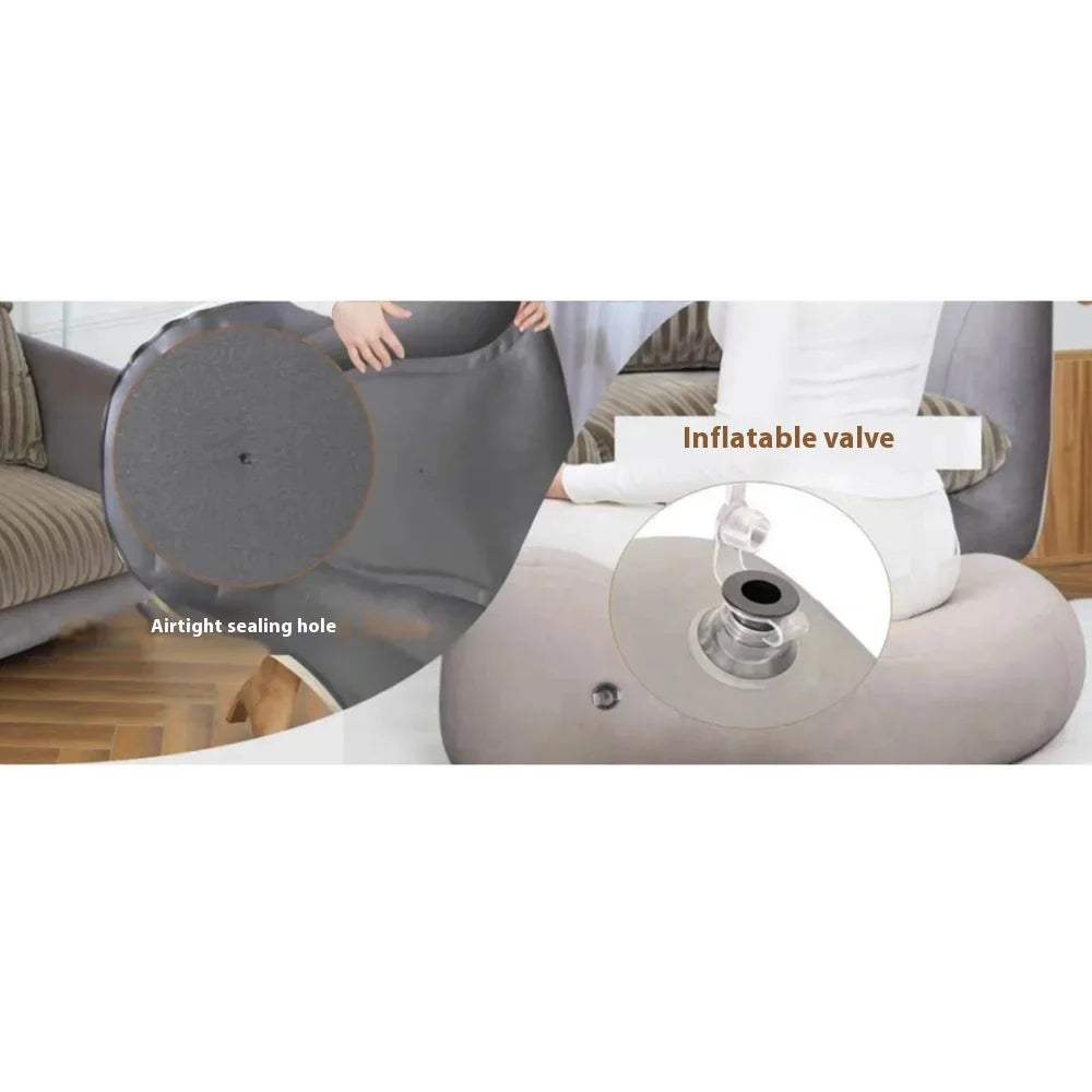 Inflatable Zafu Meditation Cushion