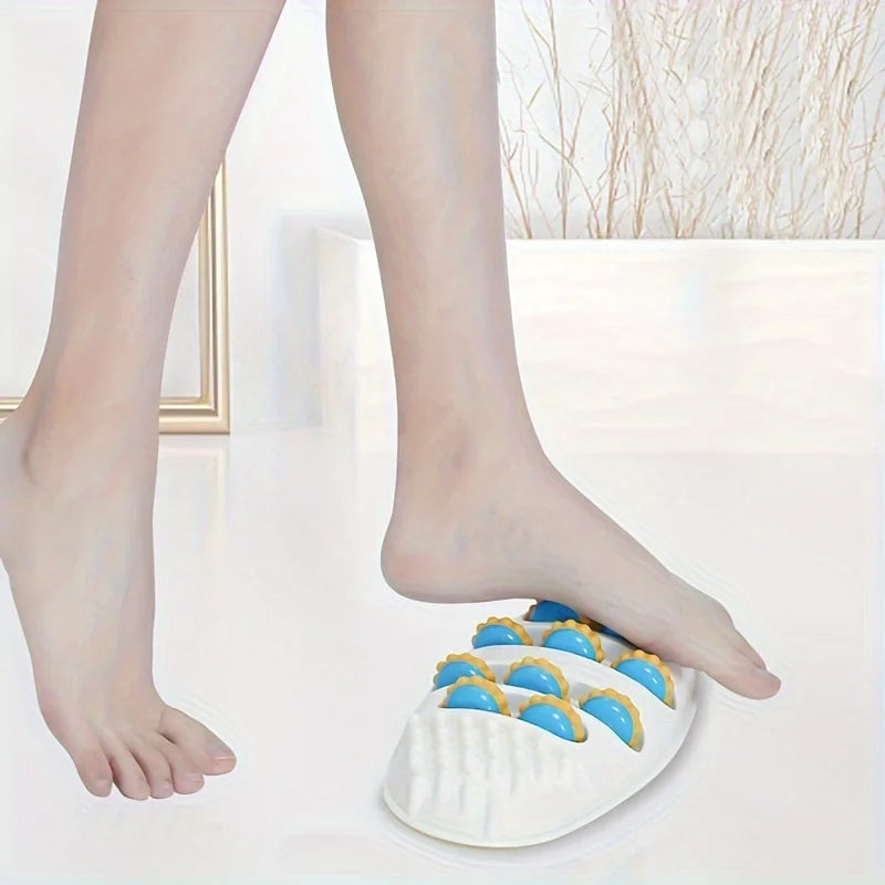 Four-Row Foot Massage Roller