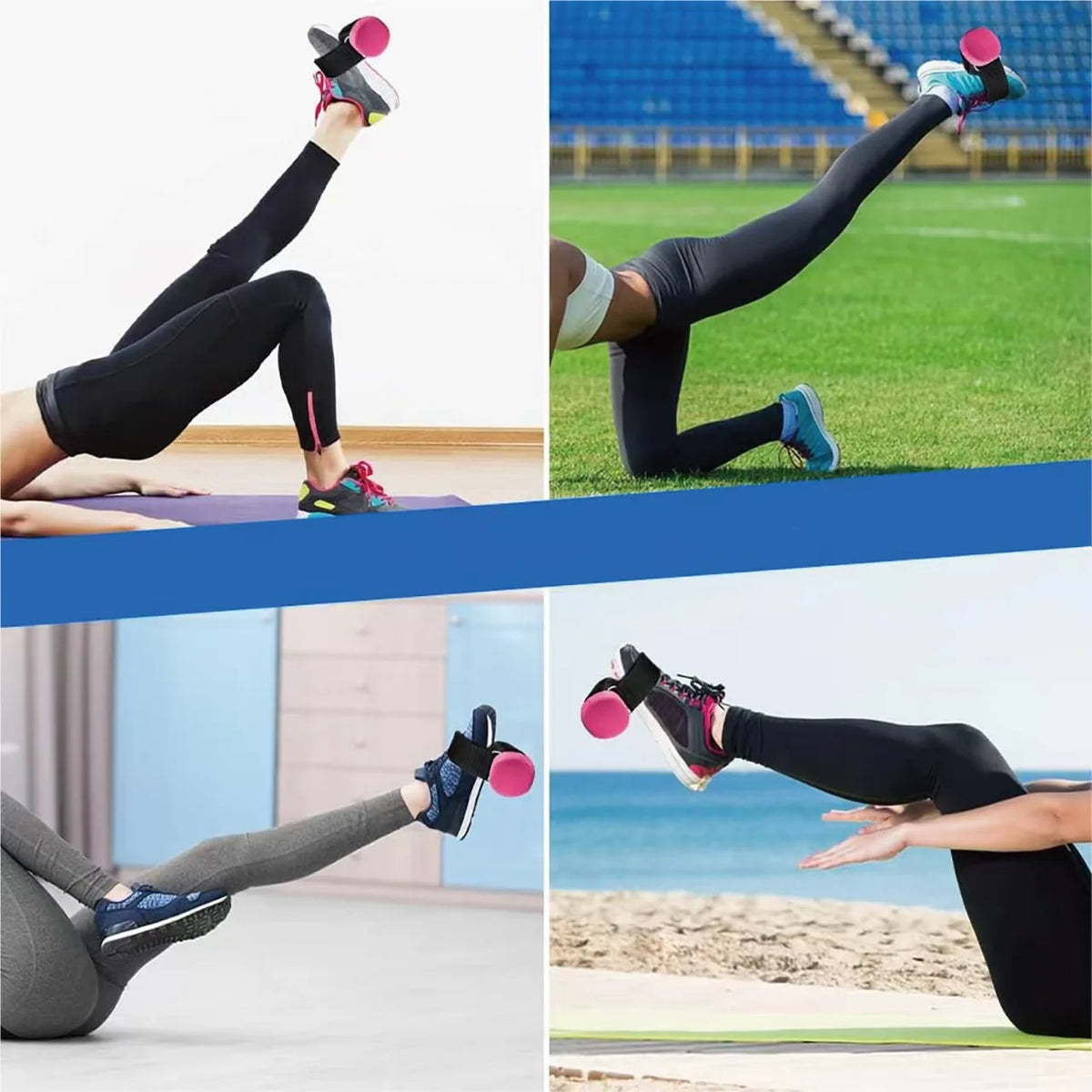 Adjustable Ankle Weight Training Strap